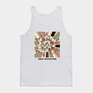 Free Palestine - Unity in Solidarity Tank Top